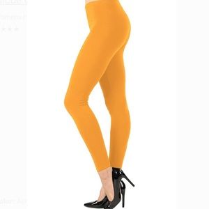 High Waist Cotton Full Length Ankle Leggings